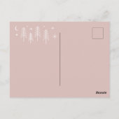 Dank je, gelukkige kampeerder briefkaart (Achterkant)