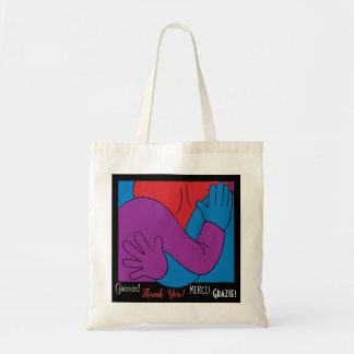 Dank je Gepersonaliseerde Budget Tote Bag