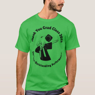Dank je geslaagden klas van 2022 familie t-shirt