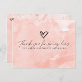 Dank je Gezondheidszorg Superheld Briefkaart (Voorkant / Achterkant)