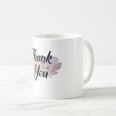 Dank je Gift Floral Koffiemok (Voorkant rechts)