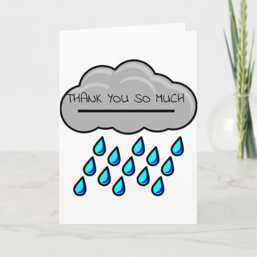 ** DANK JE ** IK BRACHT * ZONNESCHIJN * IN MIJN LE BEDANKKAART (Voorkant)