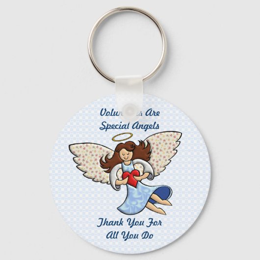 Dank je! Je bent een engel! Sleutelhanger (Voorkant)