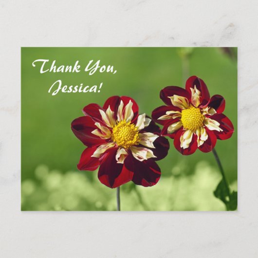 Dank je, Jessica! Briefkaart (Voorkant)