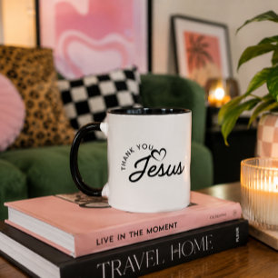'Dank Je Jezus' Dagelijkse Gebedstijd Stille Tijd Mok
