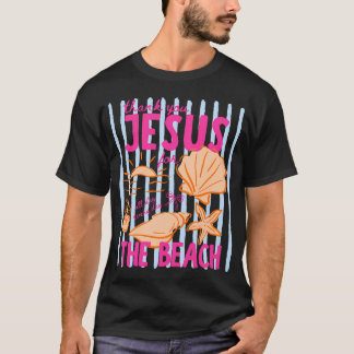 Dank Je Jezus Voor De Strand Zomer Vakantie T-shirt