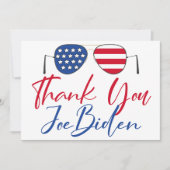 Dank je Joe Biden herdenking Kaart (Voorkant)