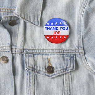 Dank je Joe Biden Ronde Button 5,7 Cm