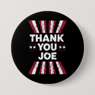 Dank je, Joe president Biden Ronde Button 7,6 Cm