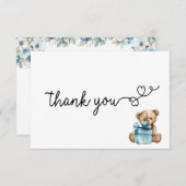 Dank je kaart - Barly Wait Baby Boy (Voorkant / Achterkant)