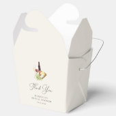 Dank je Kaas en Wijn Bruidsfeest Bedankdoosjes (Geopend)