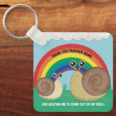 Dank je leraar sleutelhanger (Voorkant)