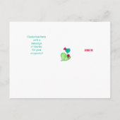 Dank je Lovebirds Briefkaart (Achterkant)