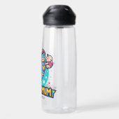 Dank je, mama! T-Shirt Waterfles (Achterkant)