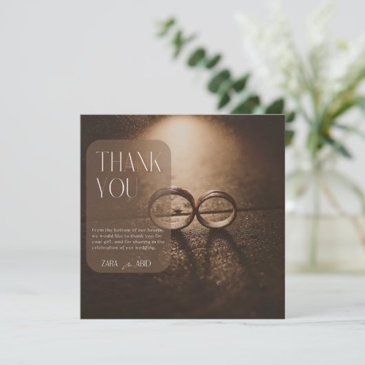 Dank je massage kaart Love's Eternal Promise (Staand voorkant)