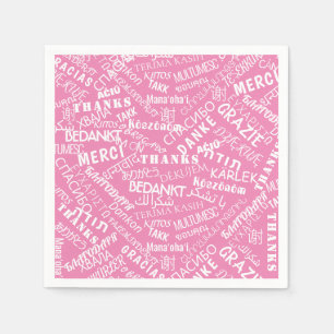 Dank je! - Meertaligheid - Internationale wereld Servet