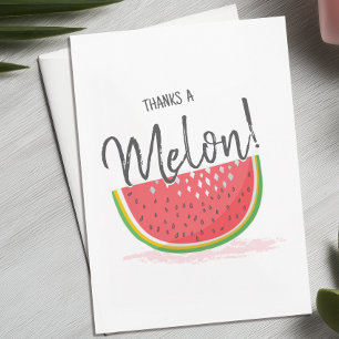Dank je Meloen Watermeloen Dank je Kaart