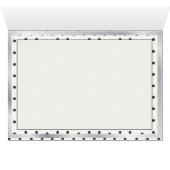 Dank je | Moderne verfstreken en typografie (Binenzijde Horizontaal (Onderkant))