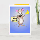 Dank je Muis Bedankkaart (Voorkant)
