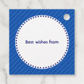 DANK JE NHS Custom Bedankjes Labels (Achterkant)