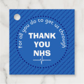 DANK JE NHS Custom Bedankjes Labels (Voorkant)