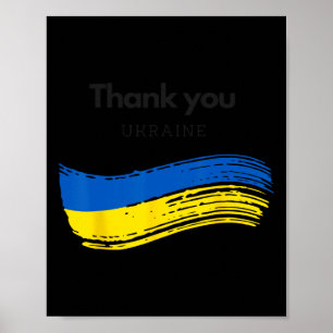 Dank Je Oekraïne Poster