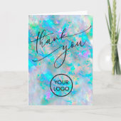 dank je opal textuurkaart kaart (Voorkant)