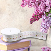 Dank je roze Daises Ribbon Lint