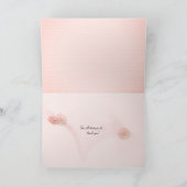 dank je roze roos . kaart (Binnen)