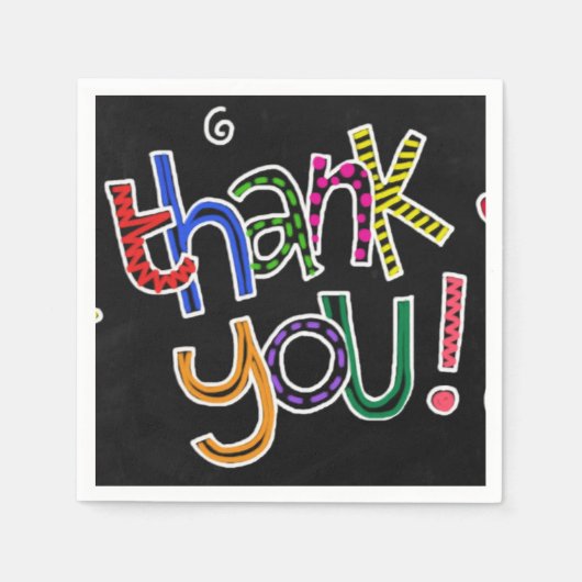 Dank je servet (Voorkant)
