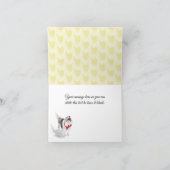 Dank je, Sheltie, Barking Folded Card Feestdagen Kaart (Binnen)