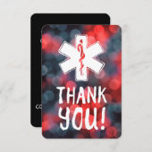 dank je, ster van het leven kaart (Voorkant / Achterkant)