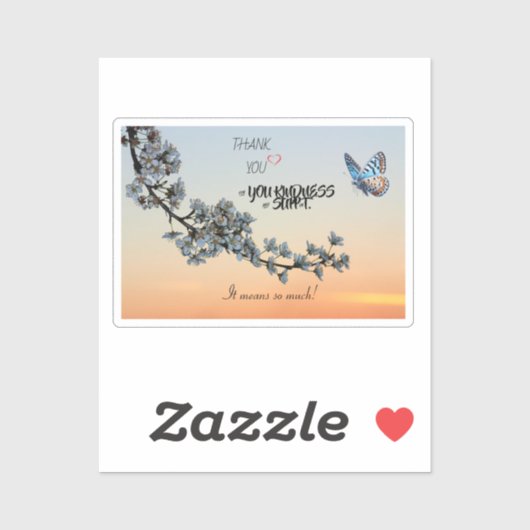 dank je  sticker (Vel)