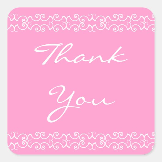 Dank je sticker (Voorkant)