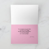  dank je tekende blokkaart bedankkaart (Binnen)