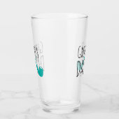 Dank je vader vader van de Groom Fun Modern Pipe Glas (Rechts)