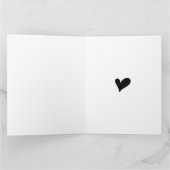 Dank Je Van Harte Minimalistische Kaart (Binnen)