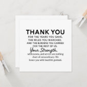 Dank je Veteraan  Kaart (Voorkant / Achterkant in situ)