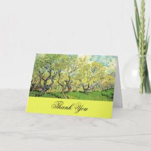 Dank je, Vincent van Gogh, Orchard in Blosso Bedankkaart