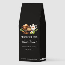 Dank je voor Bean Here Baby shower Koffie Dank