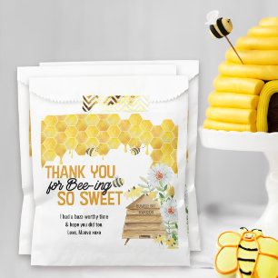 Dank je voor het zijn van zo'n zoete Bijenkorf Hon Bedankzakje