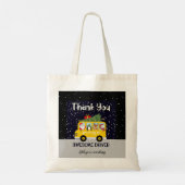 dank je voor je geweldige schoolbuschauffeur tote bag (Achterkant)