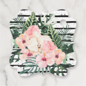 Dank je | Vrijgezellenfeest bruiloft gunst Labels (Achterkant)