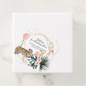 Dank je | Vrijgezellenfeest bruiloft gunst Labels (In situ)