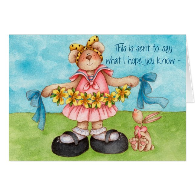 Dank je wel (Voorkant Horizontaal)