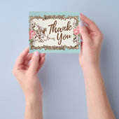 Dank je wel, Alice in wonderland Flyer (Hand)