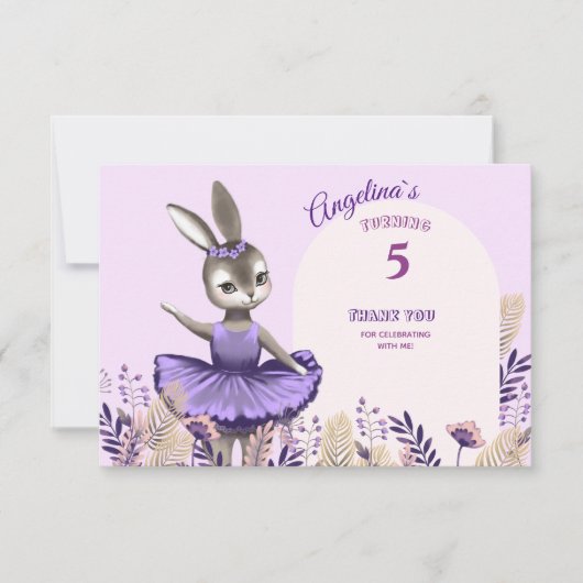 Dank je wel. bedankkaart (Voorkant)