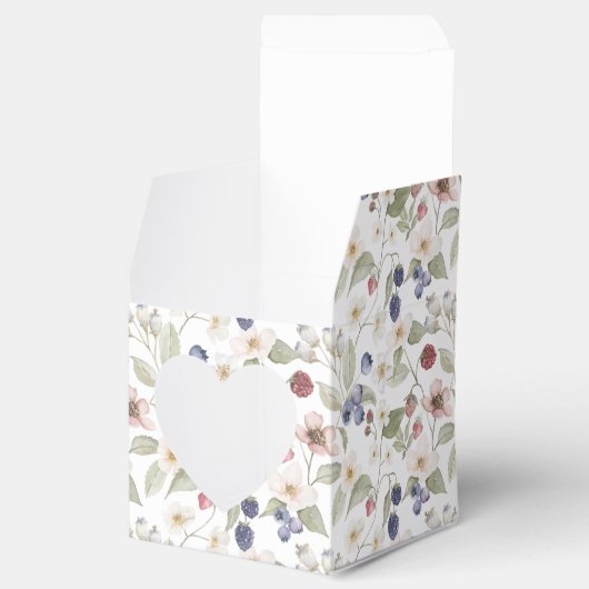 Dank je wel Besjes Bruidsfeest Wilde Besjes Bloeme Bedankdoosjes (Geopend)