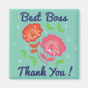 Dank je wel Boss Magnet Magneet