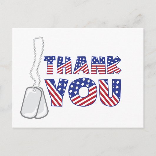 Dank je wel briefkaart (Voorkant)